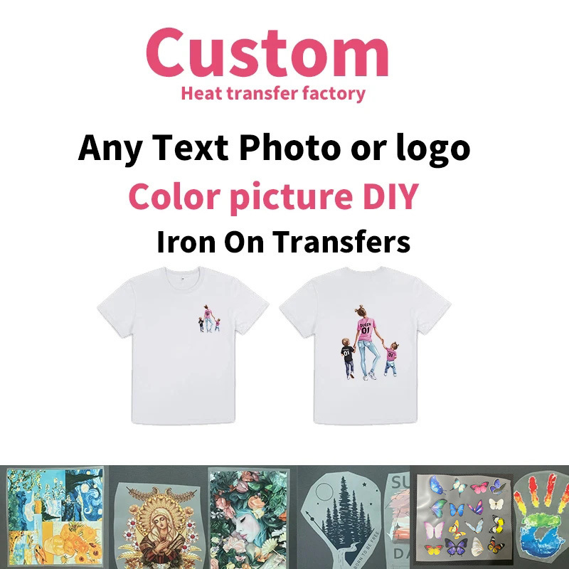Printable Heat Transfer Vinyl - Пользовательский логотип или изображение, термопереносные наклейки