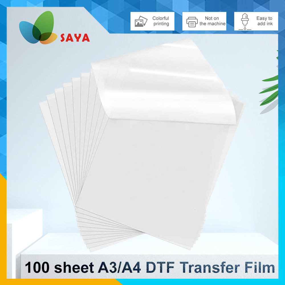 50/100 шт. пленки DTF A3/A4, д – обзор и цена Printable Heat Transfer Vinyl
